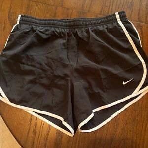 Nike Kids Black and White Sports Shorts